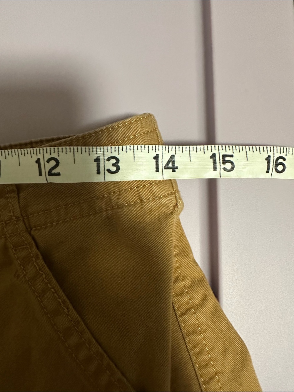 Abercrombie and Fitch baggy cargo utility pants tan brown size 27 or 4 Y2K style - Picture 7 of 8